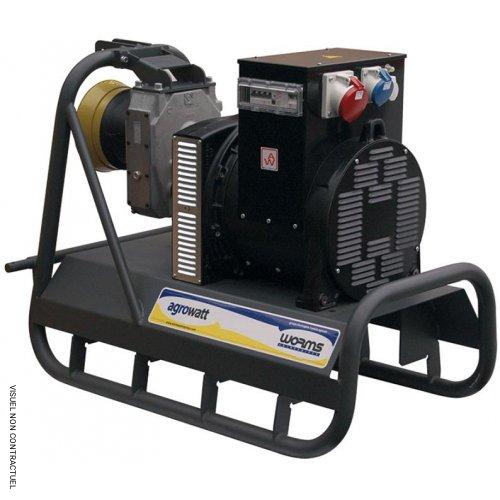 Alternateur entraîné par tracteur Agro 50 4P AVR - 50 kVA - Worms Robin - IMER - Image 1