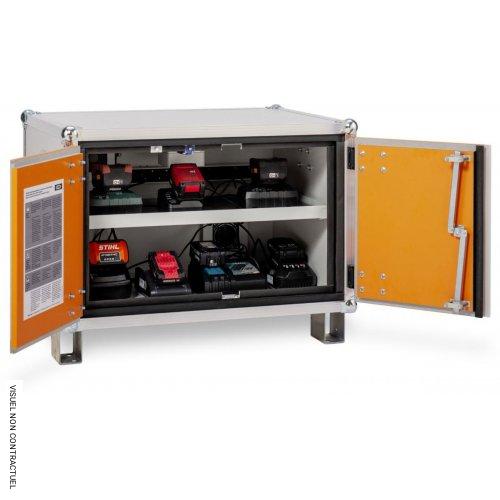 Armoire anti-feu batteries avec pieds 8/5 LockEX 2.0 Standard 230 V - CEMO - Image 2