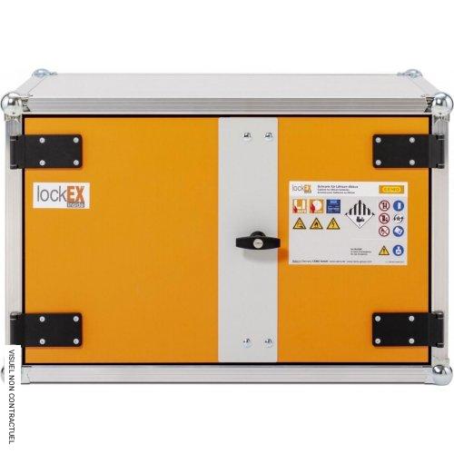 Armoire anti-feu batteries sans pieds 8/5 Eco LockEX 2.0 - CEMO - Image 1