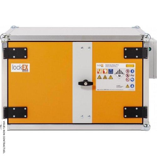 Armoire anti-feu batteries sans pieds 8/5 LockEX 2.0 Premium SIM 230 V - CEMO - Image 1