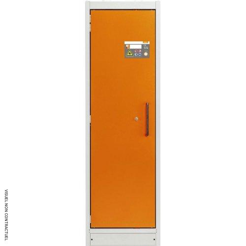 Armoire anti-feu PROline 6/20 F90, 1 porte gauche orange, 6 tiroirs - CEMO - Image 1