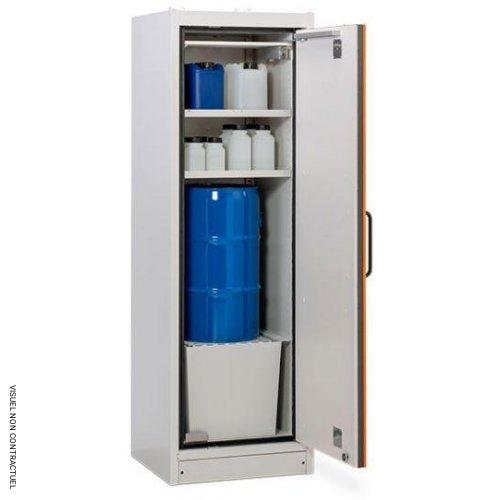 Armoire anti-feu PROline 6/20 F90 pour fûts, porte orange droite - CEMO - Image 2