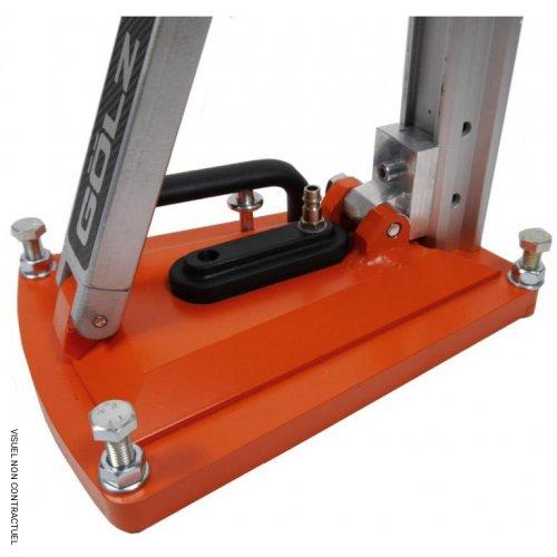 Bâti de carotteuses en aluminium SD160 jusqu‘au Ø 160 mm - GOLZ - Image 2