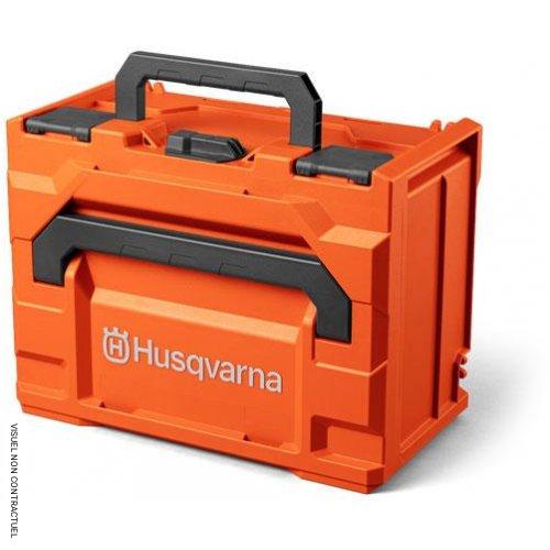 Boîte de transport certifiée UN3480 pour batterie et chargeur - HUSQVARNA - Image 1