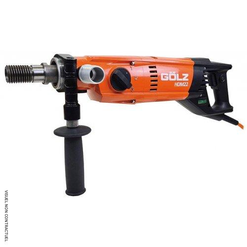 Carotteuse portable HDM22 poignée bêche pour carottage manuel ou sur bâti - GOLZ - Image 1