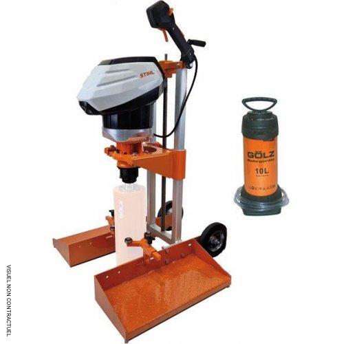 Carotteuse routière KB200 avec moteur électrique à batterie AP500S - GOLZ - Image 1