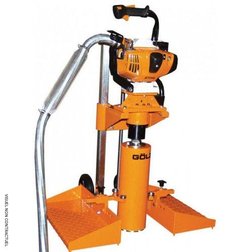 Carotteuse routière KB200 avec moteur thermique STIHL 2 temps - GOLZ - Image 1