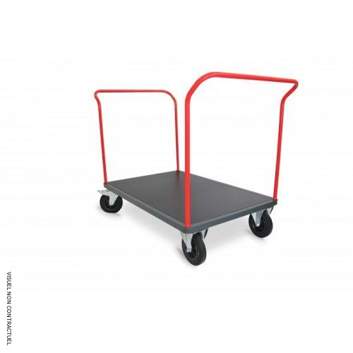 Chariot 2 dossiers nu 650kg - PLANORGA - Image 1