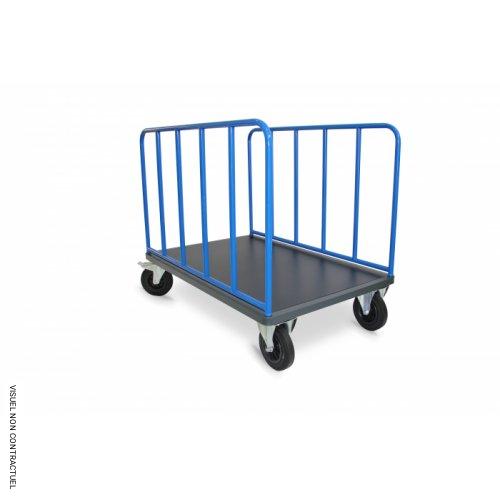 Chariot 2 ridelles Tubulaire 500kg - PLANORGA - Image 1