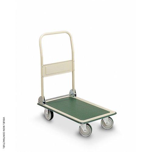 Chariot à dossier rabattable 300kg - PLANORGA - Image 1