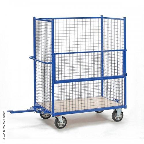 Chariot Container pour mise en train - 500kg - PLAGORNA - Image 1