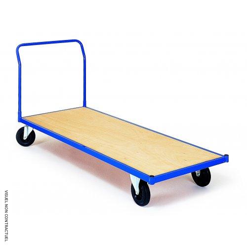 Chariot grand plateau - 400kg - PLANORGA - Image 1