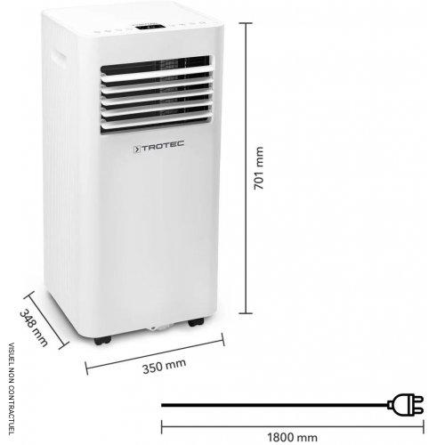 Climatiseur local monobloc PAC 2020 E WiFi avec kit fenêtre - TROTEC - Image 5