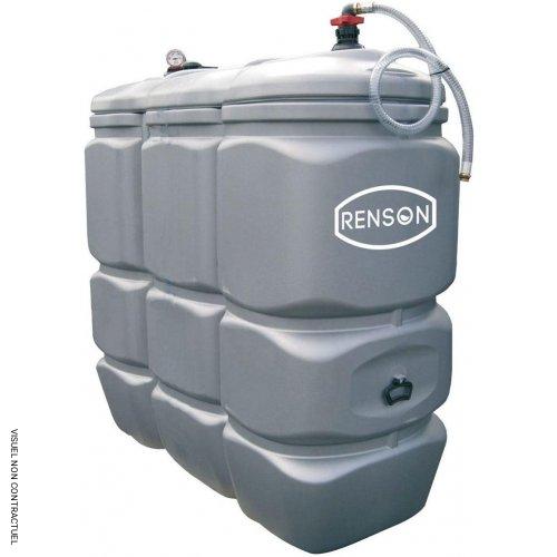 Cuve stockage fuel 1 500 litres en PEHD pré-équipée - RENSON - Image 1