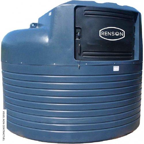 Cuve stockage fuel ECO 5 000 litres avec pompe 50 l/min - RENSON - Image 1