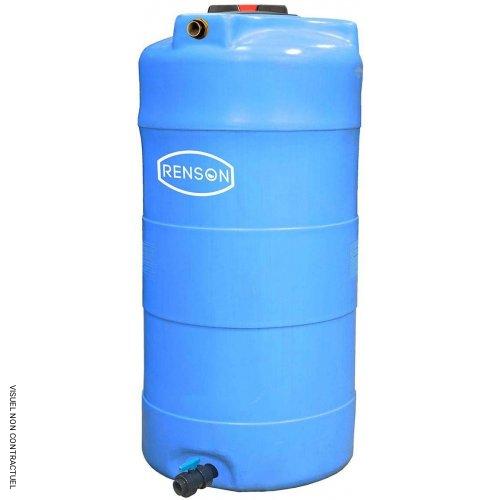 Cuve verticale bleue stockage eau 1 000 litres pré-équipée - RENSON - Image 1