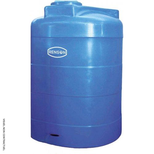 Cuve verticale bleue stockage eau 3 000 litres - RENSON - Image 1