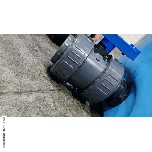 Cuve verticale bleue stockage eau 5 000 litres pré-équipée 3" - RENSON - Image 2
