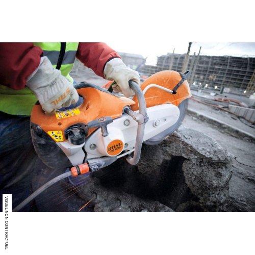 Découpeuse thermique TS 420 avec 3 disques diamants LM88 Ø 350 mm - STIHL - Image 3