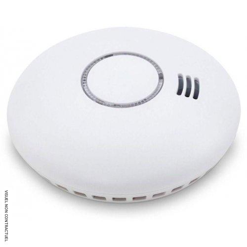 Détecteur de chaleur et de fumée sans fil - Lot de 2 - CEMO - Image 1