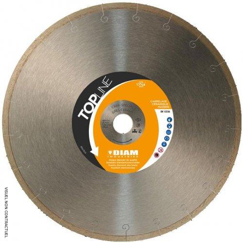 Disque diamant carrelage, céramique, marbre CR 89 - Ø 300 mm - DIAM INDUSTRIES - Image 1