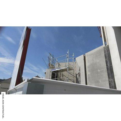 Échafaudage roulant en acier AC BANCHE - Hauteur de travail 4,30 m - DUARIB - Image 2