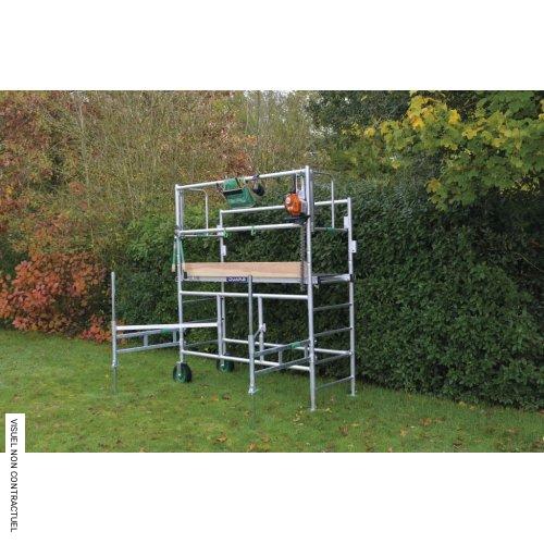 Échafaudage roulant NATUROLL pour tailler les haies - DUARIB - Image 3