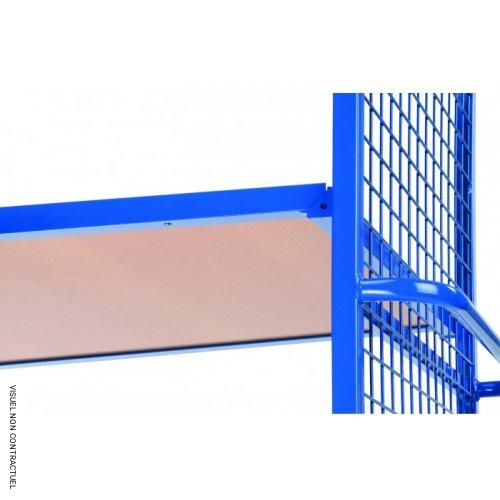 Etagère 60 kg avec rebord de rechange - PLANORGA - Image 1