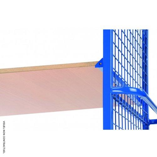 Etagères 60 kg sans rebord de rechange - PLANORGA - Image 1