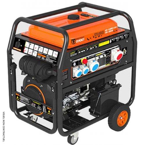 Générateur essence triphasé 18 kW STELVIO S E-START - GENERGY - Image 1
