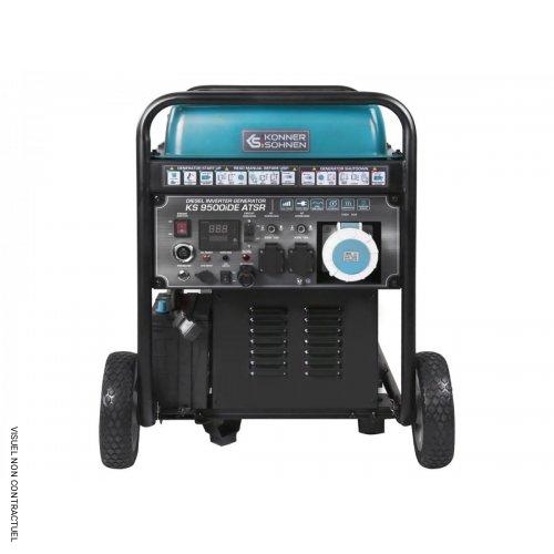Générateur inverter diesel monophasé DE+auto 10 kW KS 9500iDE ATSR - KÖNNER & SÖHNEN - Image 2