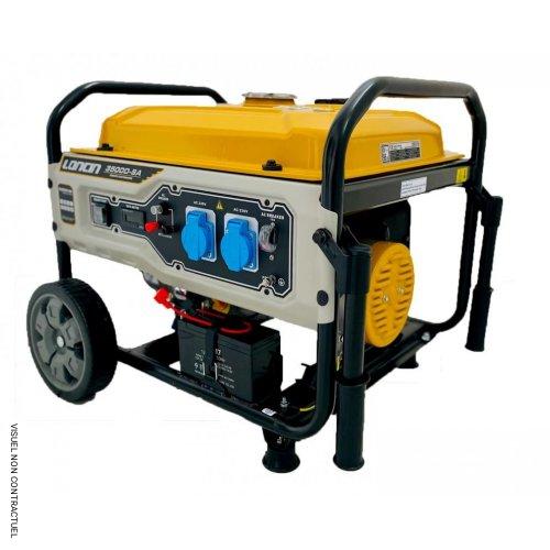 Groupe électrogène débruité monophasé 5,5 kVA LC 3500 D-S - Loncin essence - FRANCEPOWER - Image 1