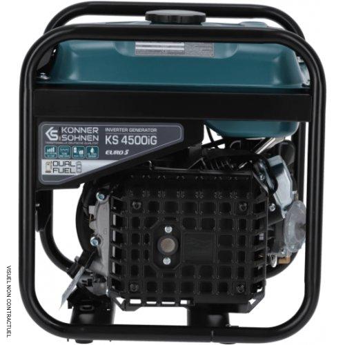 Groupe électrogène inverter hybride gaz/essence 4,5 kW KS 4500iG - KÖNNER & SÖHNEN - Image 3