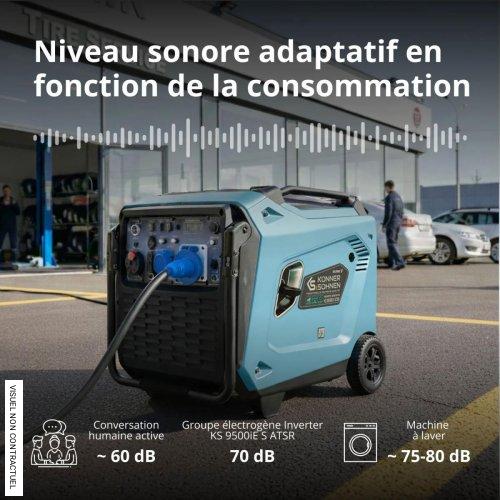 Groupe électrogène inverter KS 9500iE S ATSR - KÖNNER & SÖHNEN - Image 5
