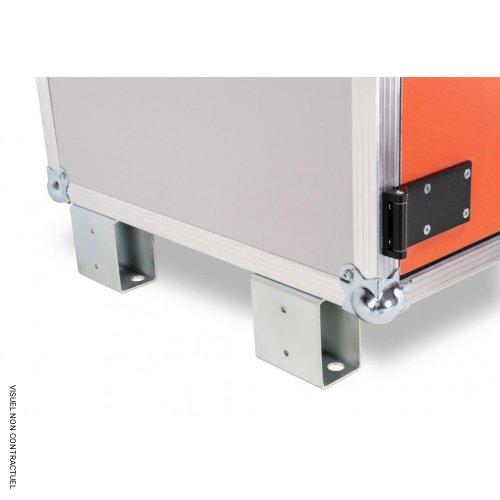 Kit pieds pour empilage des armoires anti-feu batteries Lithium - CEMO - Image 2