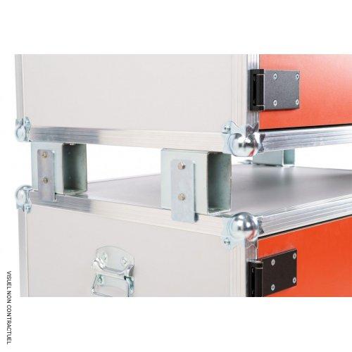 Kit pieds pour empilage des armoires anti-feu batteries Lithium - CEMO - Image 3