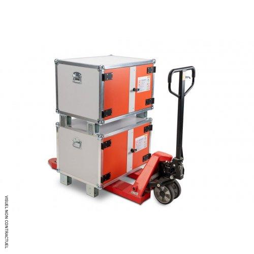 Kit pieds pour empilage des armoires anti-feu batteries Lithium - CEMO - Image 4