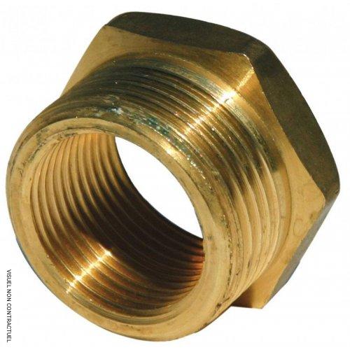 Mamelon réduit laiton - Raccord MF 1"1/4 x 1" - RENSON - Image 1