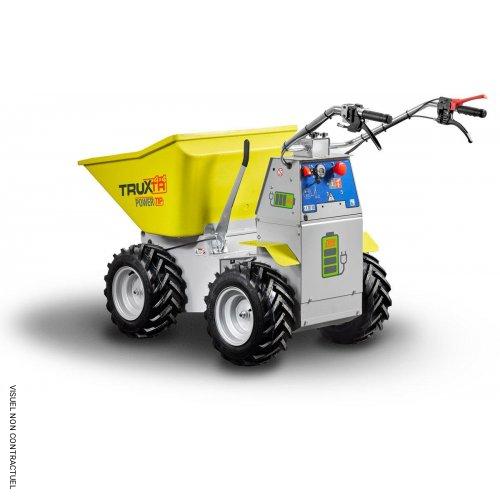 Mini-Dumper à batterie 4 roues motrices BENDIE EB300P avec benne en acier 300 kg - ETRAMO - Image 2