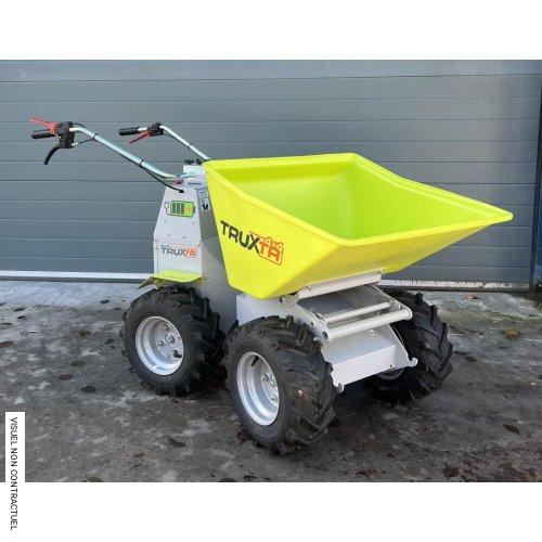 Mini-Dumper à batterie 4 roues motrices BENDIE EB300P avec benne en acier 300 kg - ETRAMO - Image 4