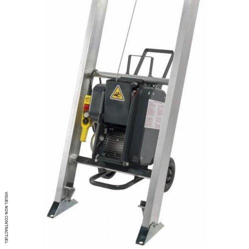 Monte-matériaux alu MAXIAL PREMIUM 175/20 10,5 m avec cadre à plaques horizontal/vertical pour plaquiste/rénovation et solaire - HAEMMERLIN - Image 2