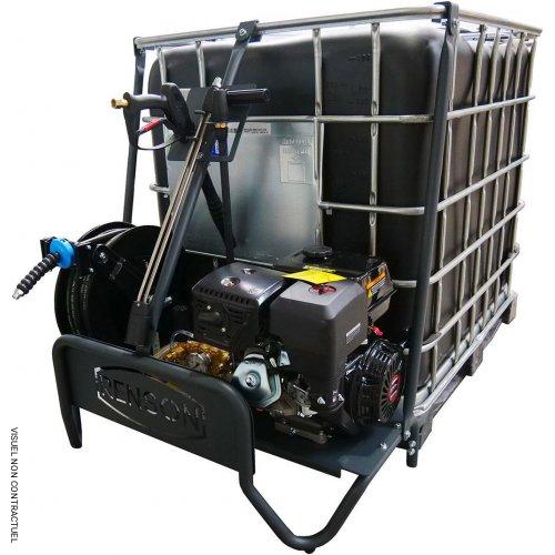 Nettoyeur haute pression BOOSTIBC thermique débit 15 l/min avec enrouleur - Flexible 20 m - RENSON - Image 1