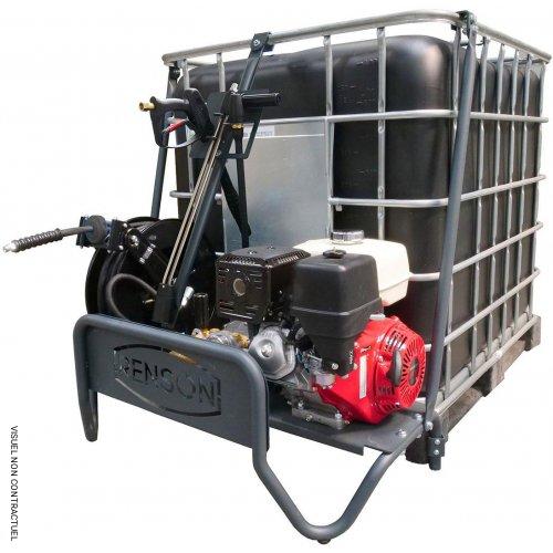 Nettoyeur haute pression BOOSTIBC thermique débit 15 l/min avec enrouleur - Flexible 20 m - RENSON - Image 1