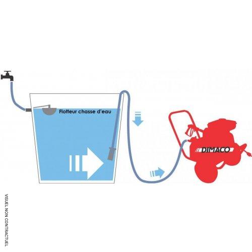 Nettoyeur haute pression thermique essence TSL 16 160 HRC avec retour en cuve - DIMACO - Image 2