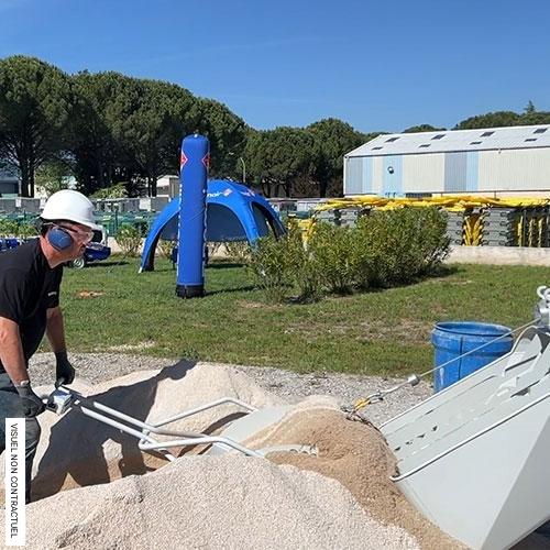 Option pelle machine à chape X-SCREED D60 - EUROMAIR - Image 4