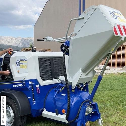 Option trémie machine à chape X-SCREED D60 - EUROMAIR - Image 2