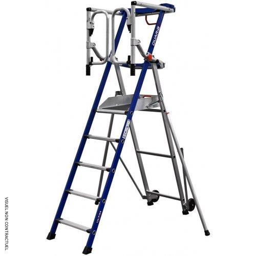 Plate-forme individuelle roulante avec stabilisateurs ULTIM 5 marches - DUARIB - Image 1