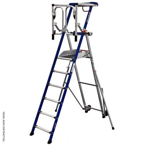 Plate-forme individuelle roulante avec stabilisateurs ULTIM 6 marches - DUARIB - Image 1