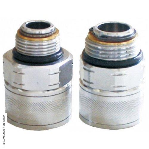 Raccord tournant chrome pour pistolet automatique M/F 1" - RENSON - Image 1