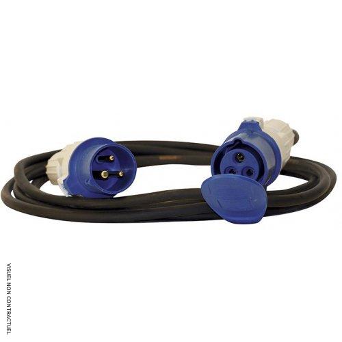 Rallonge Monophasee 5 Metres - L + N + T - 16 A - 1,5 mm² RL151 Diam ...